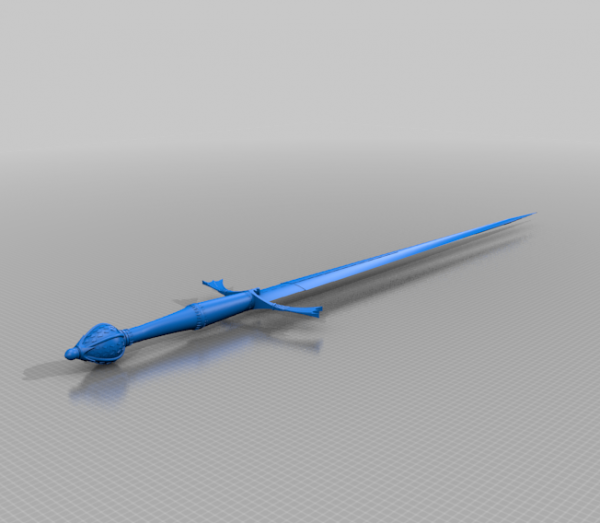 Modelo 3D Espada Dark Sister